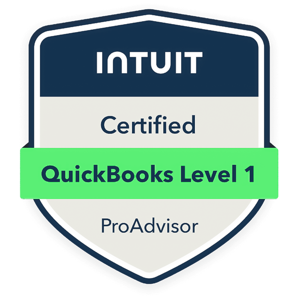 QuickBooks sertified Level1